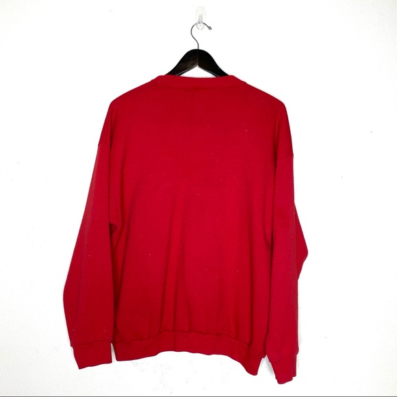 Vintage Disney Mickey Red Oversized Sweater - Picture 5 of 6